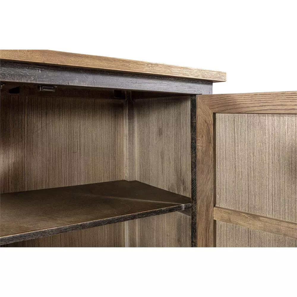 Monarch I 4 Door Oak Sideboard